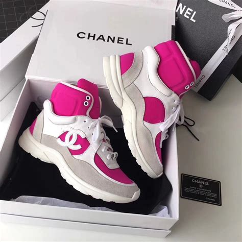 chanel high top sneakers 2013|Chanel sneakers female.